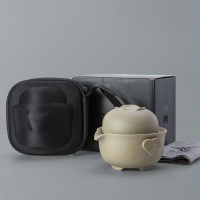 古时候瓷器便携磨砂陶瓷功夫茶具 如意杯系列 G78 单套装
