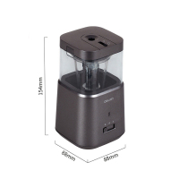 得力(deli)美术电动削笔机 银黑色 71201(计价单位:件)(BY)