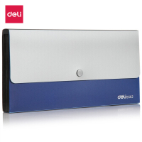 得力deliA613格风琴包票据收纳包单只颜色随机5562