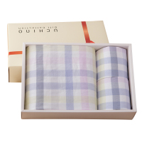 毛巾 XTL803 无捻纱单面纱布1浴2面(浴巾*1、面巾*2)(100套起订)