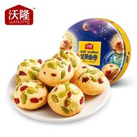 ZHMD沃隆坚果曲奇－抹茶味（铁盒装）200g