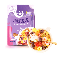 逗象水果坚果烘焙麦片代餐懒人即食燕麦片速食燕麦谷物冲饮早餐零食干吃即食代餐500g/袋