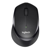 罗技（Logitech）无线鼠标 M330黑色