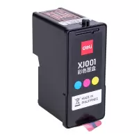 得力(deli) XJ001彩色墨盒用得力X10喷墨照片打印机(计价单位:个)(BY)