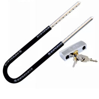 玥玛 玻璃门锁XY U型锁 730-3033