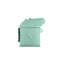 intermail AirPods 1/2保护套绿色小鳄鱼卡通可爱萌系耳机套绿色小鳄鱼