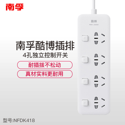 南孚(NANFU) NFDK418-4孔单控