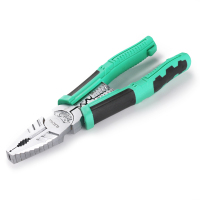 伊莱科(ELECALL)8寸钢丝钳 多功能工业级电工工具家用手钳子省力虎口钳老虎钳钢丝钳8寸