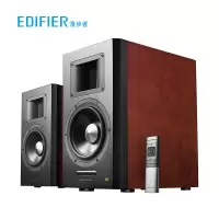 漫步者（EDIFIER） A300 2.0声道木质HIFI音箱家用 樱桃红 单个装