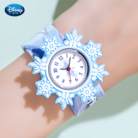 迪士尼(DISNEY)儿童手表女孩女童小女生幼儿玩具表3-12岁可爱卡通宝宝卷尺冰雪奇缘艾莎公主防水石英表