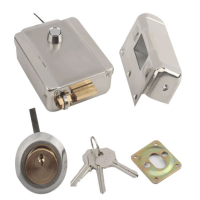 禾太 HETAI HT-DKS 电控锁 大门锁 楼宇门锁 门禁锁 防盗门锁 按钮式开 铁拉丝 单头