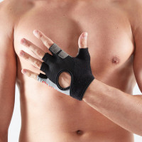 李宁(LI-NING) 健身手套男女夏季薄款器械训练单杠半指锻炼护腕护掌手套单车哑铃运动装备防滑透气 567灰色