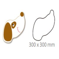 可来赛(Classic world) 8043 小狗头墙面游戏