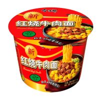 今麦郎 方便面 清真红烧牛肉面 桶面 110g*12桶（计价单位：箱）