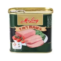 梅林(MALING) 清真牛肉午餐肉罐头340g/罐(计价单位:灌)