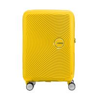 WQMD美旅八轮旋转拉杆箱黄色55/20(AO8*16001)