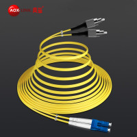 企购优品 电信级单模双芯光纤跳线光纤延长线缆 机房跳线 电信级LC-FC(3.0单模双工) 3米