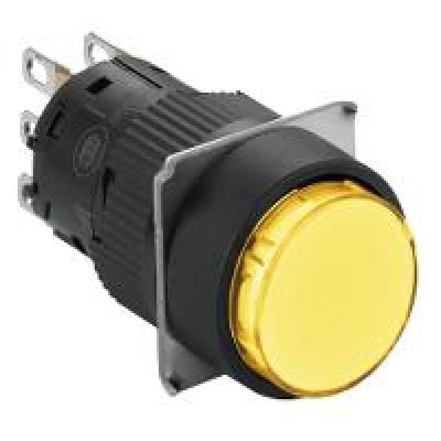  Schneider Electric XB6-EAA51F 16mm平头按钮XB6XB6-EAA51F(5个/盒)