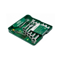 世达 SATA 14件套公制凸筋两用扳手 09049