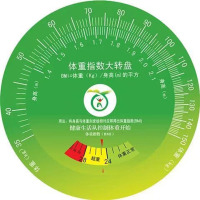 陇步昇 BMI体重指数健康转盘 58cm