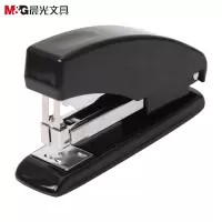 晨光(M&G)ABS91640省力型订书机黑色 (单位:个) 12号订书器 金属拉杆订书器 装订机 订书机