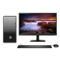 惠普(HP) 190 台式机电脑 21.5寸显示器 i5-8400 4G 1T 无光驱 集显 定制