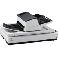 富士通 (Fujitsu) fi-7700 A3高速双面自动平板及馈纸生产型扫描仪 白色 100页200面/分钟