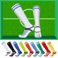 星加坊毛巾底足球运动袜子男女袜跑步袜白色001W