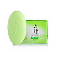 六神(绿茶+甘草)香皂 90g 5盒