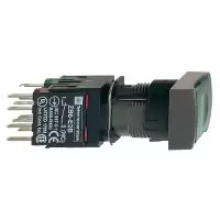 施耐德 Schneider Electric XB6-DW3B1B 16mm方形带灯按钮XB6XB6-DW3B1B