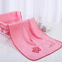 洁丽雅(grace)6504竹桨纤维毛巾 吸水洗脸干发美容竹炭面巾毛巾