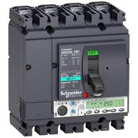 施耐德 Schneider Electric NSX塑壳断路器NSX100HB1 MIC6.2E 100A 4P 固定式