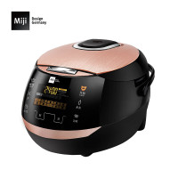 米技 微电脑多功能电饭煲 ECF40R黑金色 单个装