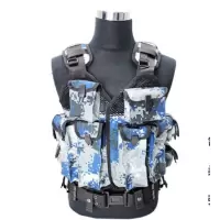 06式单兵战斗携行具 士兵型11件套 干部型7件套数码迷彩战术背心 空军迷彩士兵十一件套 均码