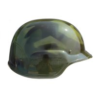 军绿色执勤头盔 防护钢盔 巡逻头盔  安全防暴头盔 三色德式头盔 迷彩 28前后*23左右*19帽深