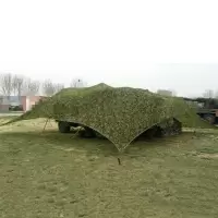  迷彩网 迷彩遮阳网伪装网防雷达迷彩网公园绿化网210D 丛林迷彩 3*4