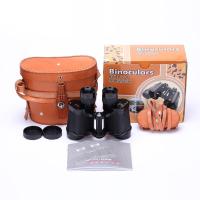 62式测距望远镜双筒8X30高倍高清全金属正品军成人户外望远镜 牛皮盒