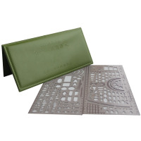 兵之梦皮盒2013型战术级联合作战指挥尺 总参 13指挥尺作业尺