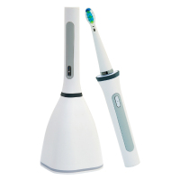 递乐F1负离子电动牙刷 声波 成人 软毛 防水 替换 感应充电电动牙刷 白色