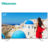 海信(Hisense)HZ55E5D 55英寸 AI声控 MEMC防抖 超薄无边全面屏4K超高清 人工智能平板电视机