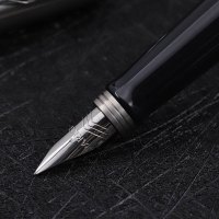 派克(PARKER) 熊猫笔盒 乔特复古白夹墨水笔