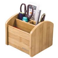 金隆兴 C2029木质笔筒(竹色/红木色)