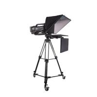 天影视通演播室双屏24寸TS-S240P提示器主持播音读稿提词器字幕机