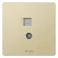 公牛(BULL) 开关插座 G12系列 电视带电脑