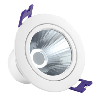 公牛（BULL）5W暖白3寸80mmled射灯