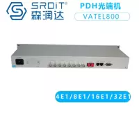 森润达SRDIT VATEL800-4E1 PDH光端机E1光端机小8M光端机