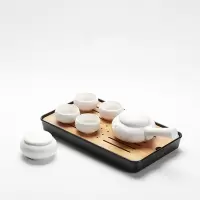 古时候G62鹅卵石茶具套装