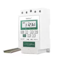 伊莱科 (ELECALL) 时控开关定时器 微电脑 开关插座 空调热水器路灯广告灯箱 时间延时控制器KG316T