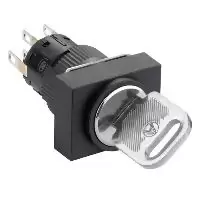 施耐德 Schneider Electric 16mm钥匙开关XB6XB6-EDG222F(5个/盒)