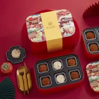 喜木香耕- XM-2004 如意香耕 2020中秋月饼送礼礼盒 广式月饼 国潮